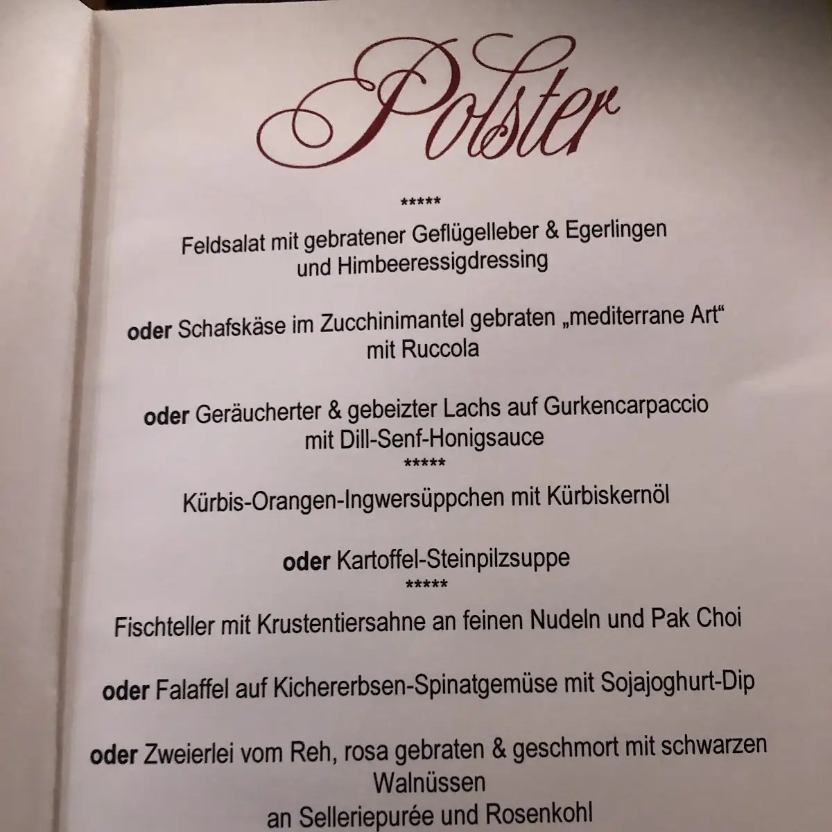 Speisekarte photo 8