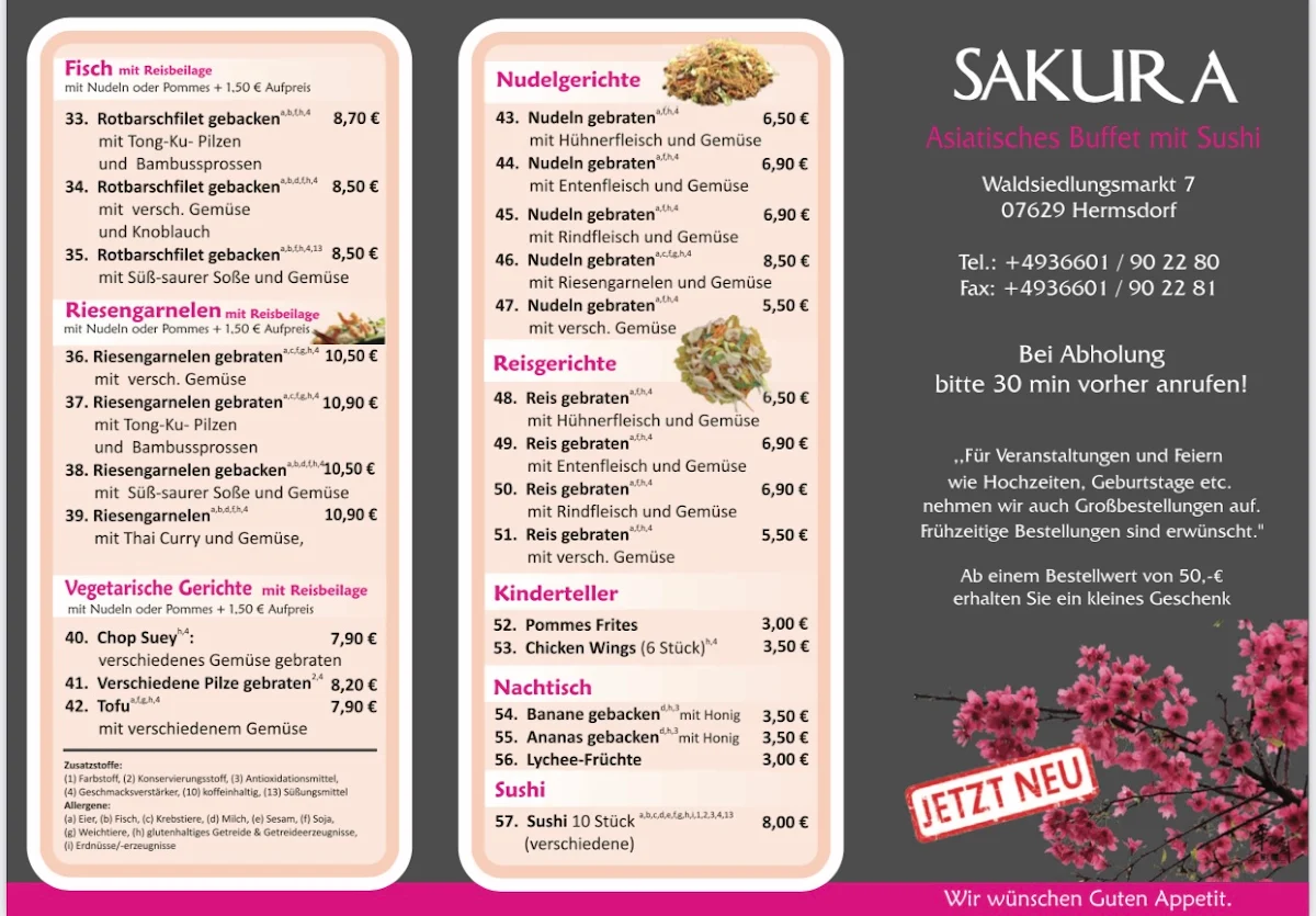 Speisekarte photo 2