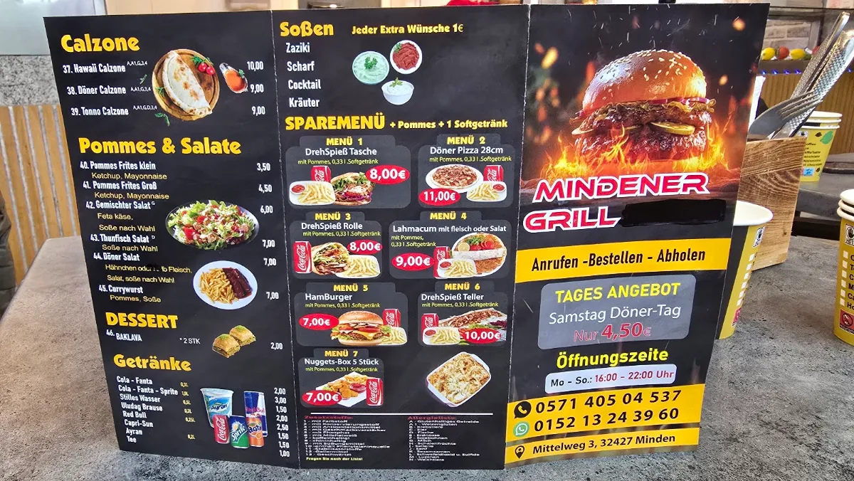 Speisekarte photo 2