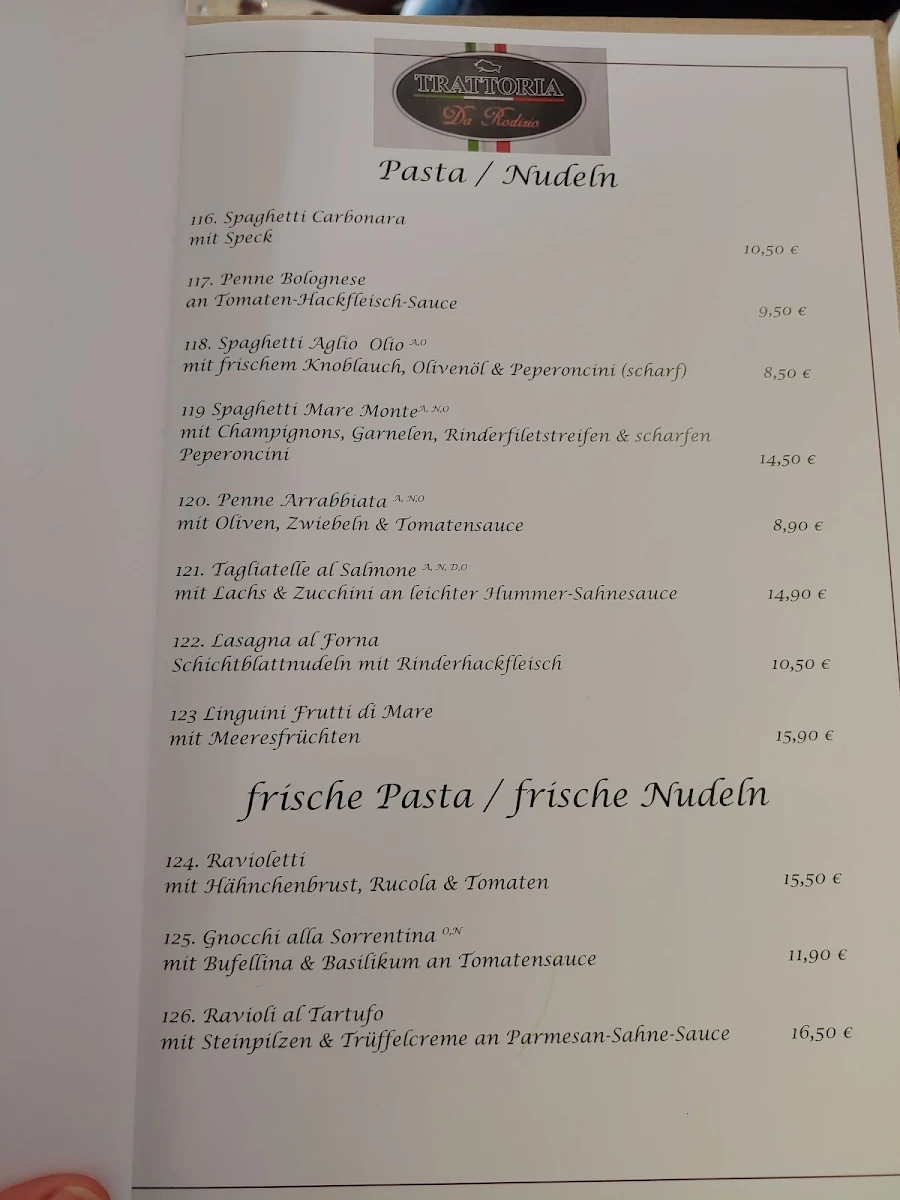 Speisekarte photo 1