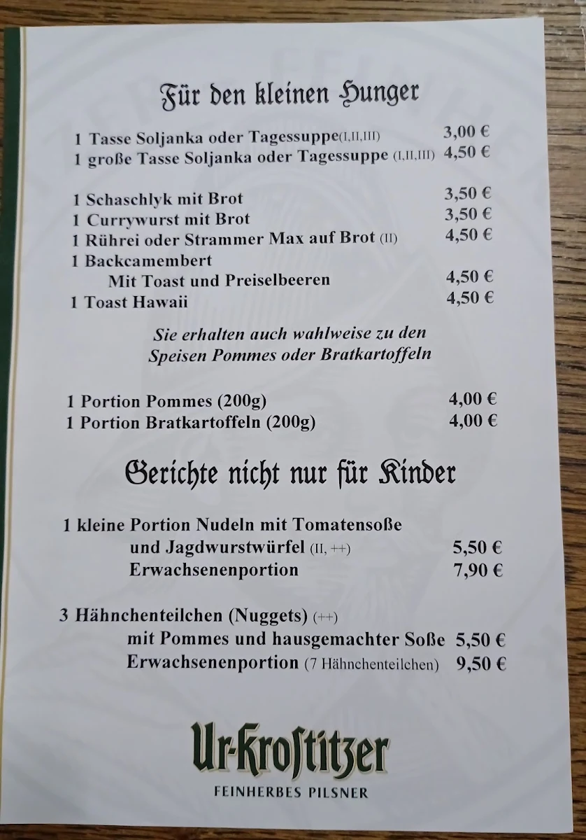 Speisekarte photo 2