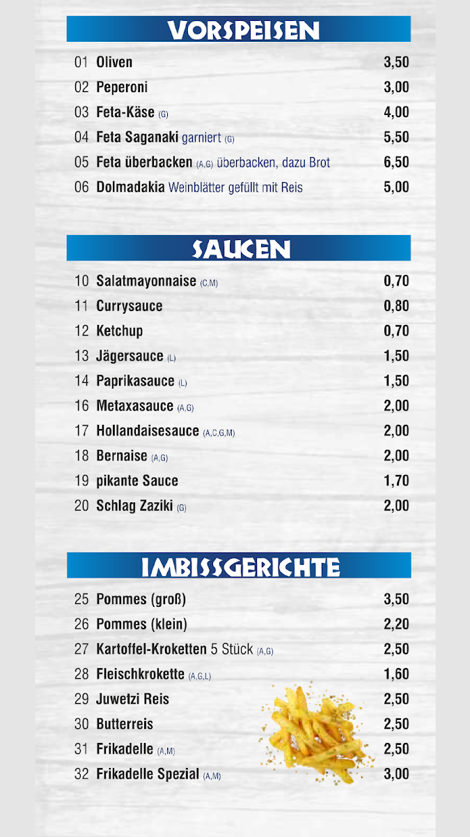 Speisekarte photo 5