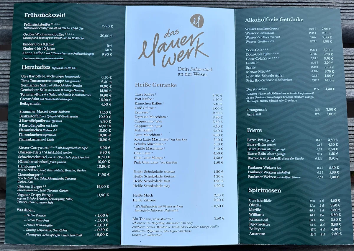 Speisekarte photo 1