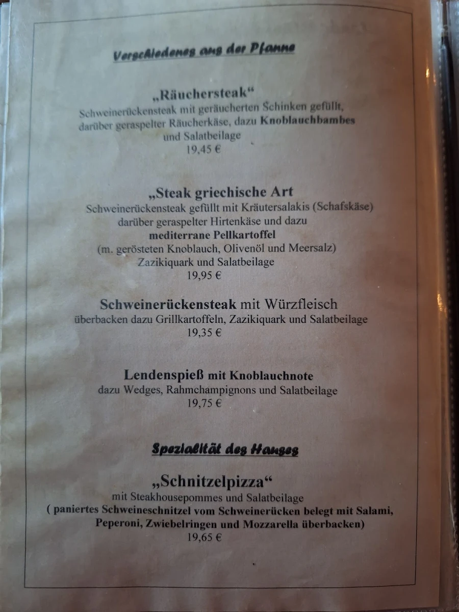 Speisekarte photo 1