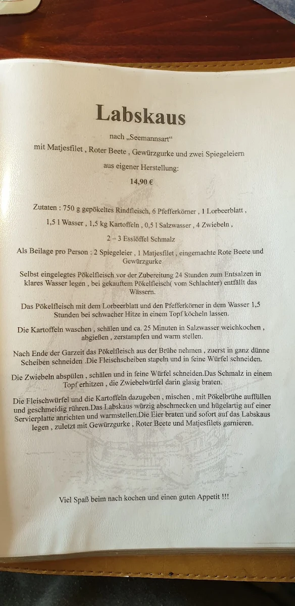 Speisekarte photo 7