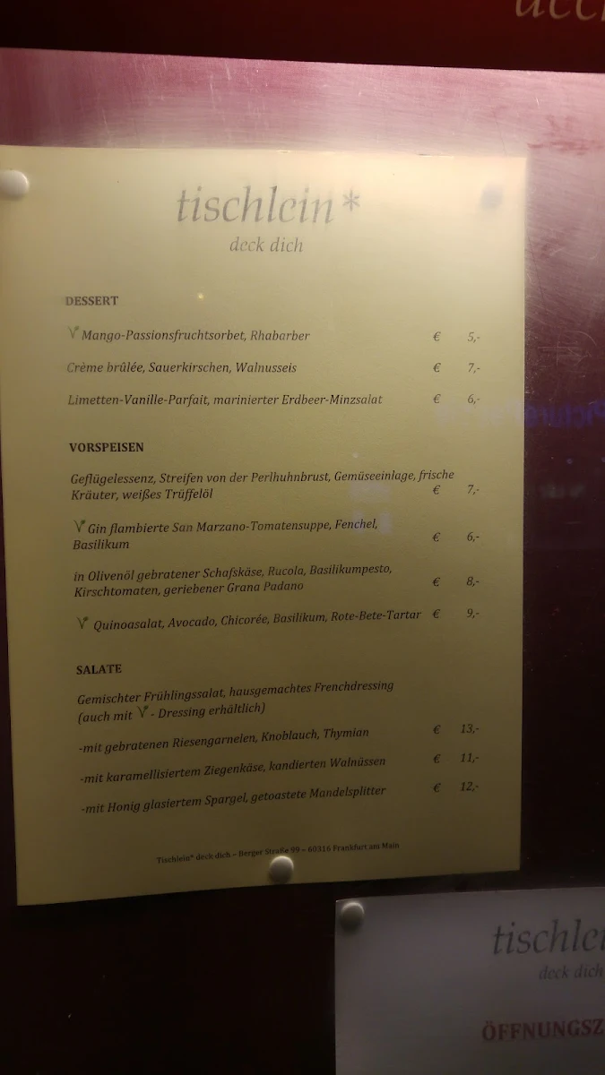 Speisekarte photo 7