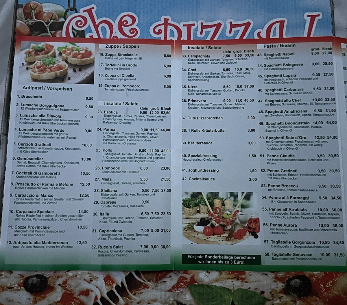 Speisekarte photo 2