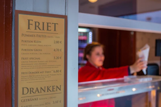 Speisekarte, Friethuys