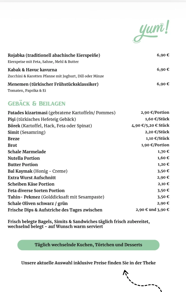 Speisekarte photo 1