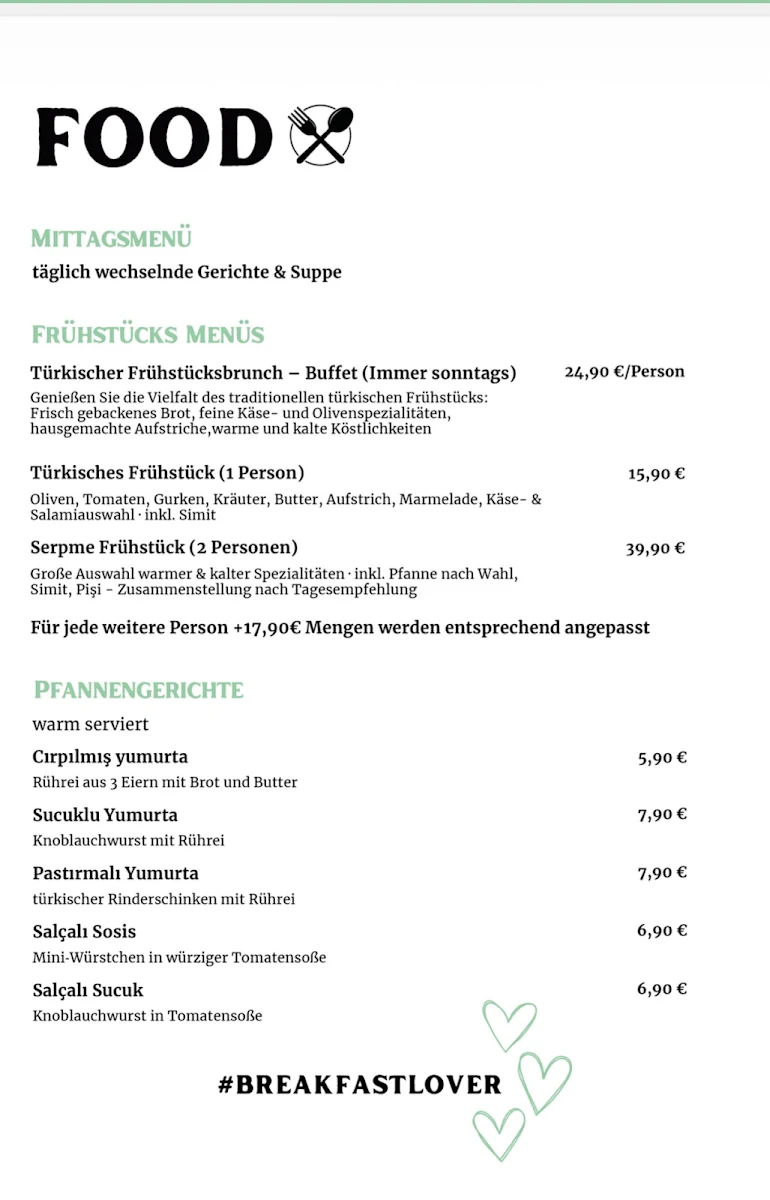 Speisekarte photo 2