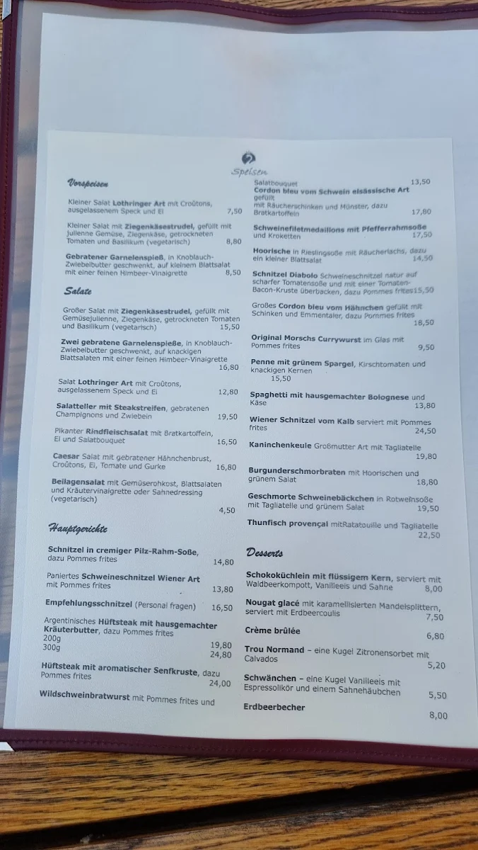 Speisekarte photo 2
