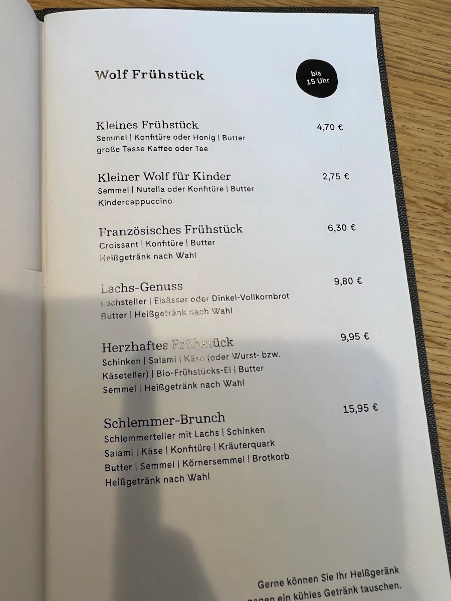 Speisekarte photo 2