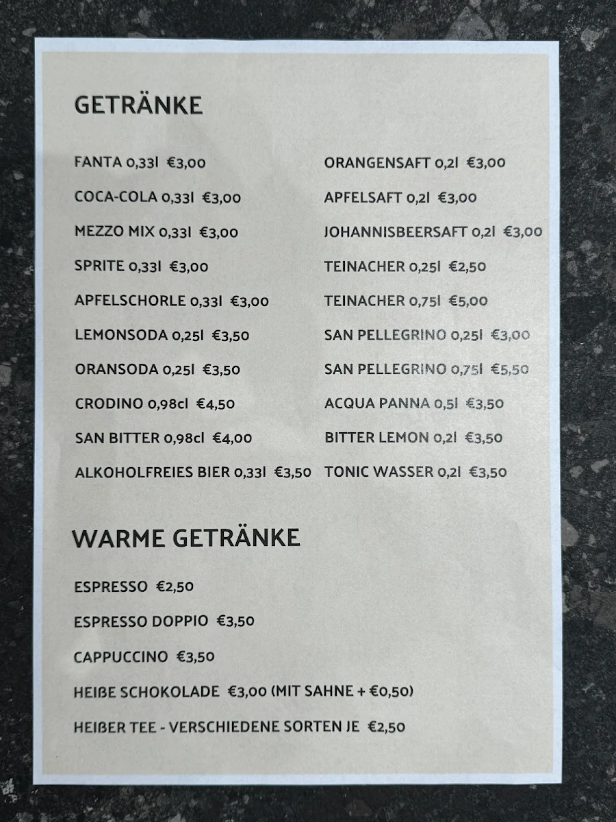 Speisekarte photo 3