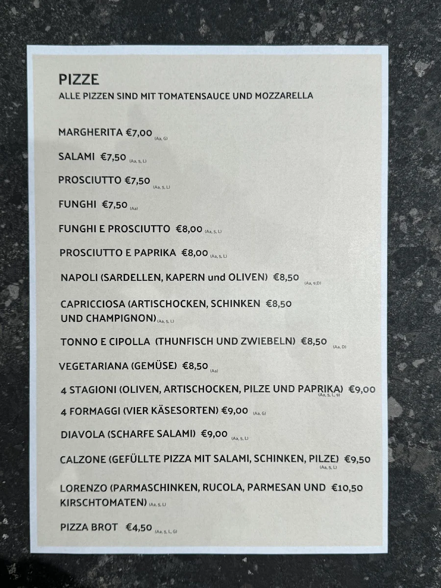 Speisekarte photo 4