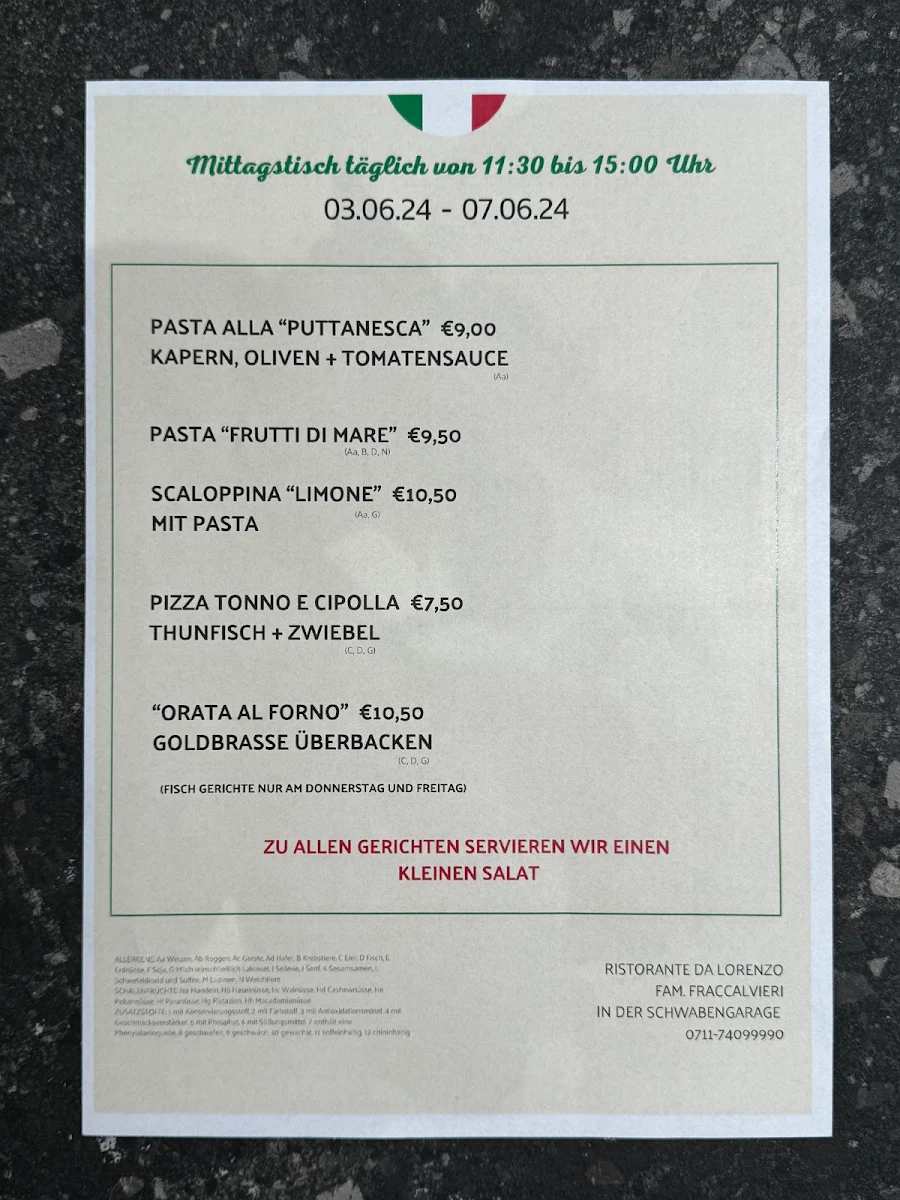 Speisekarte photo 5