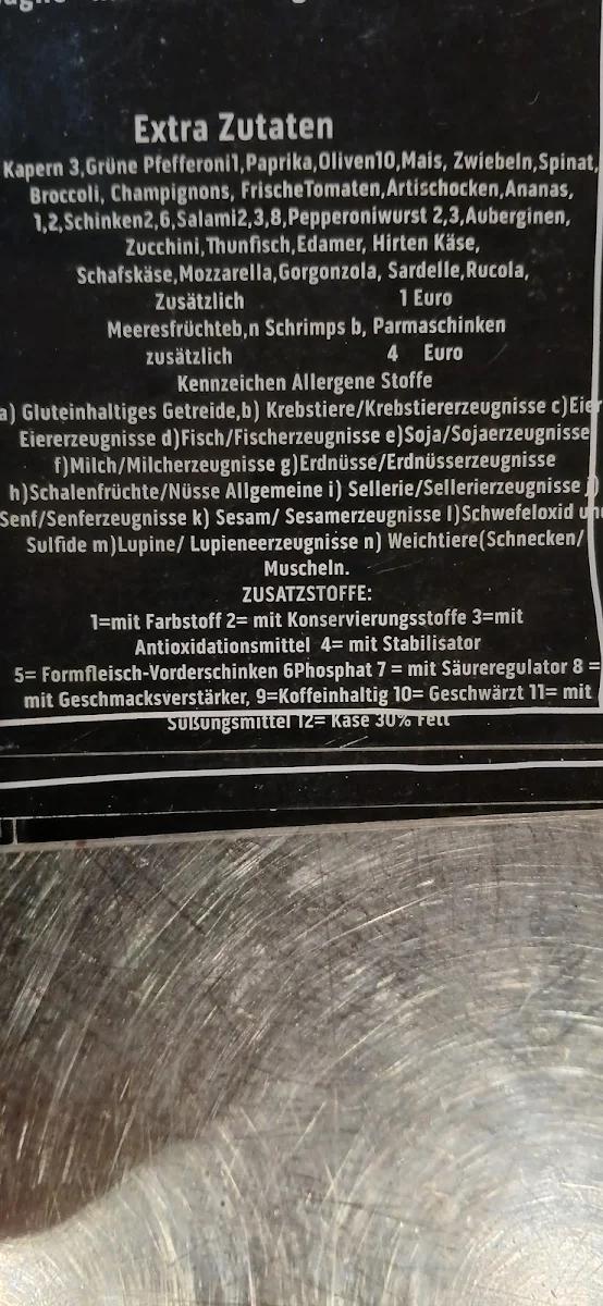Speisekarte photo 3