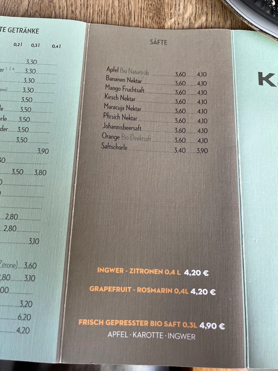 Speisekarte photo 6