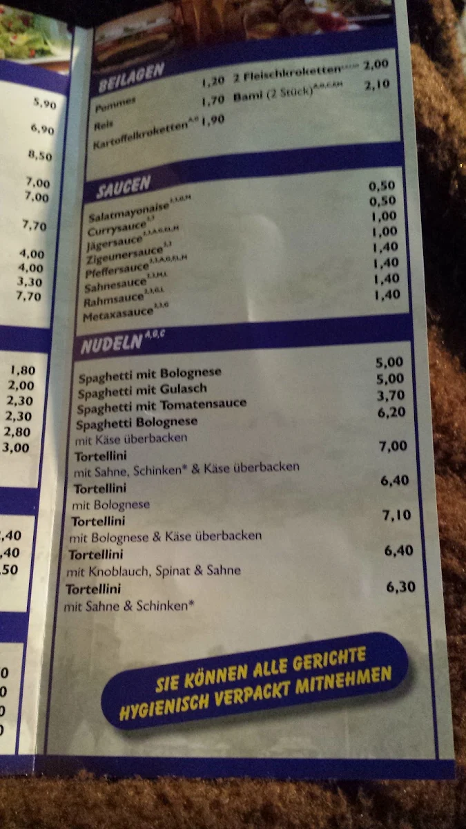 Speisekarte photo 6
