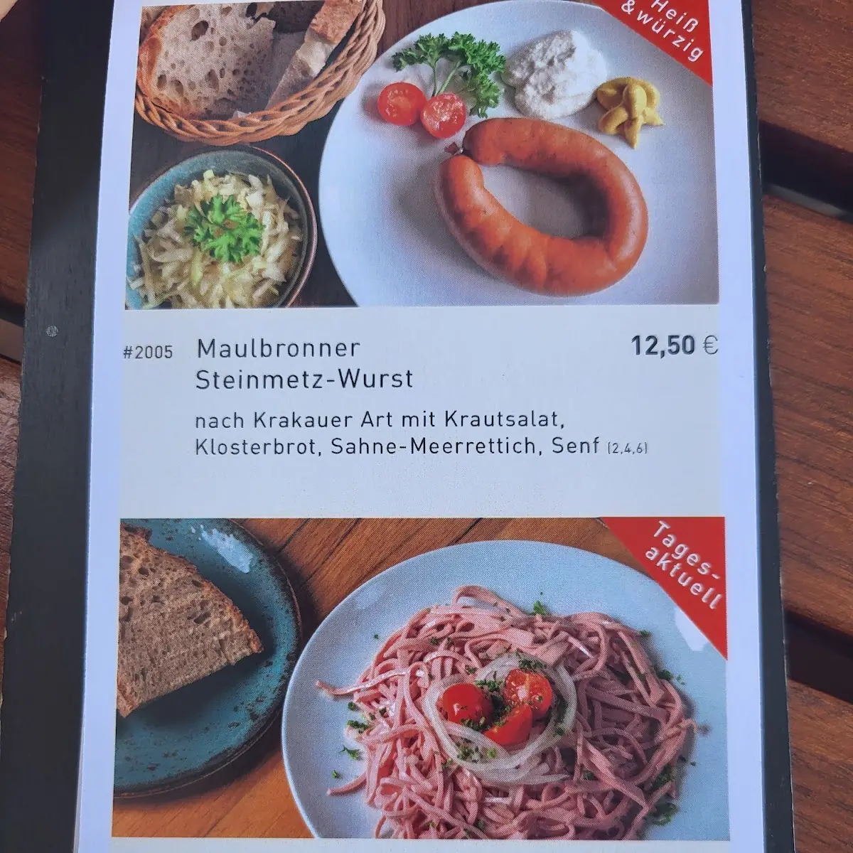 Speisekarte photo 6