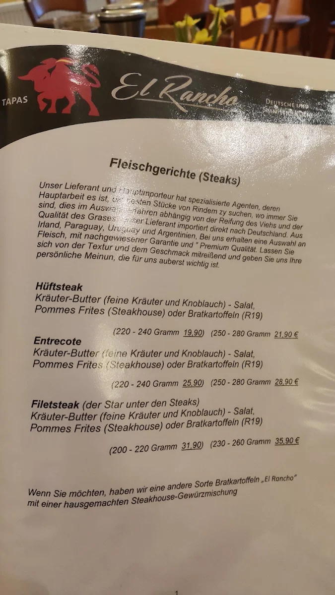 Speisekarte photo 2