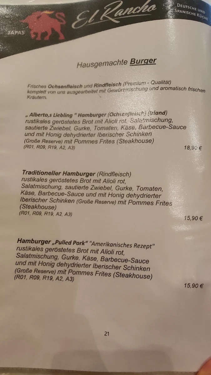 Speisekarte photo 5