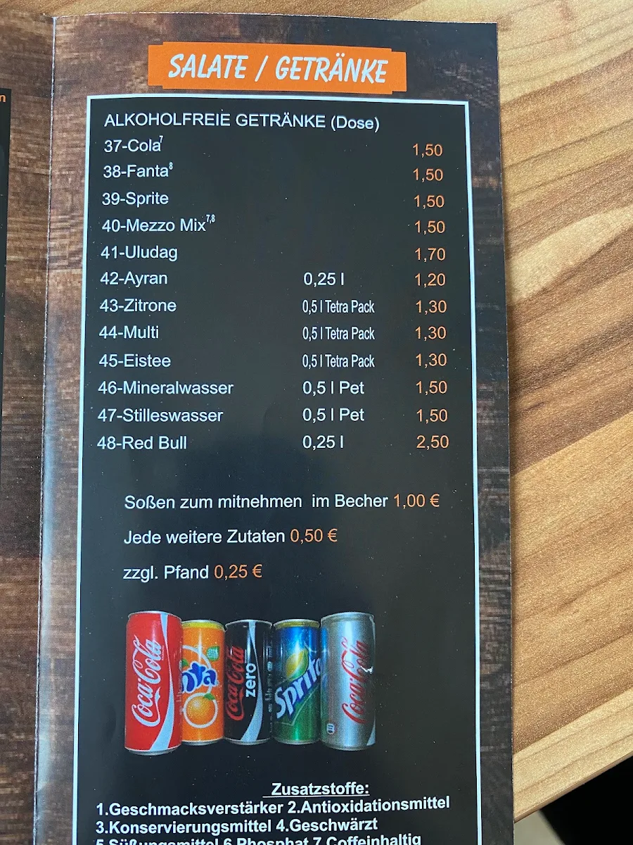 Speisekarte photo 5