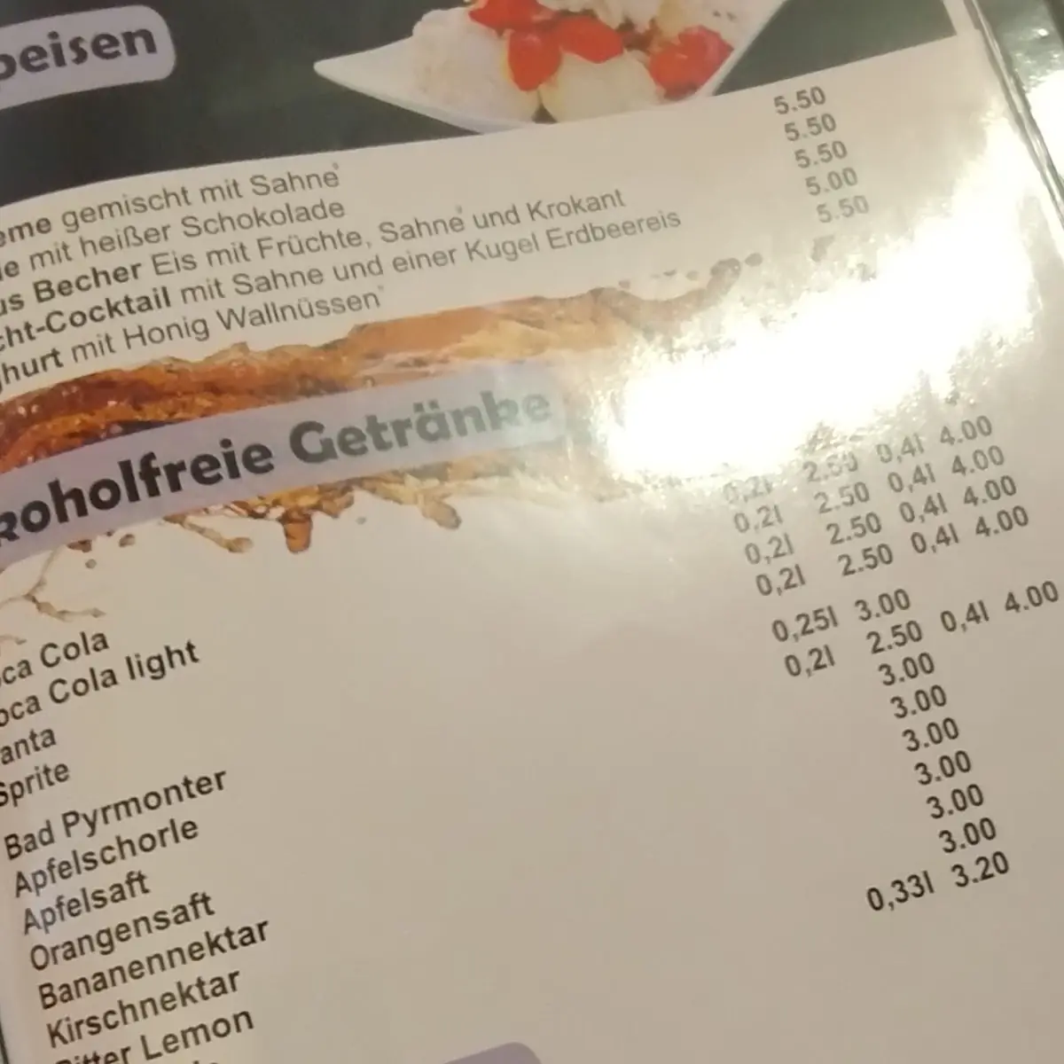 Speisekarte photo 6