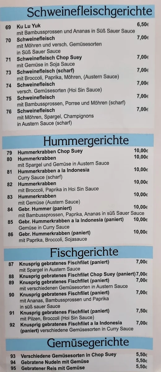 Speisekarte photo 10