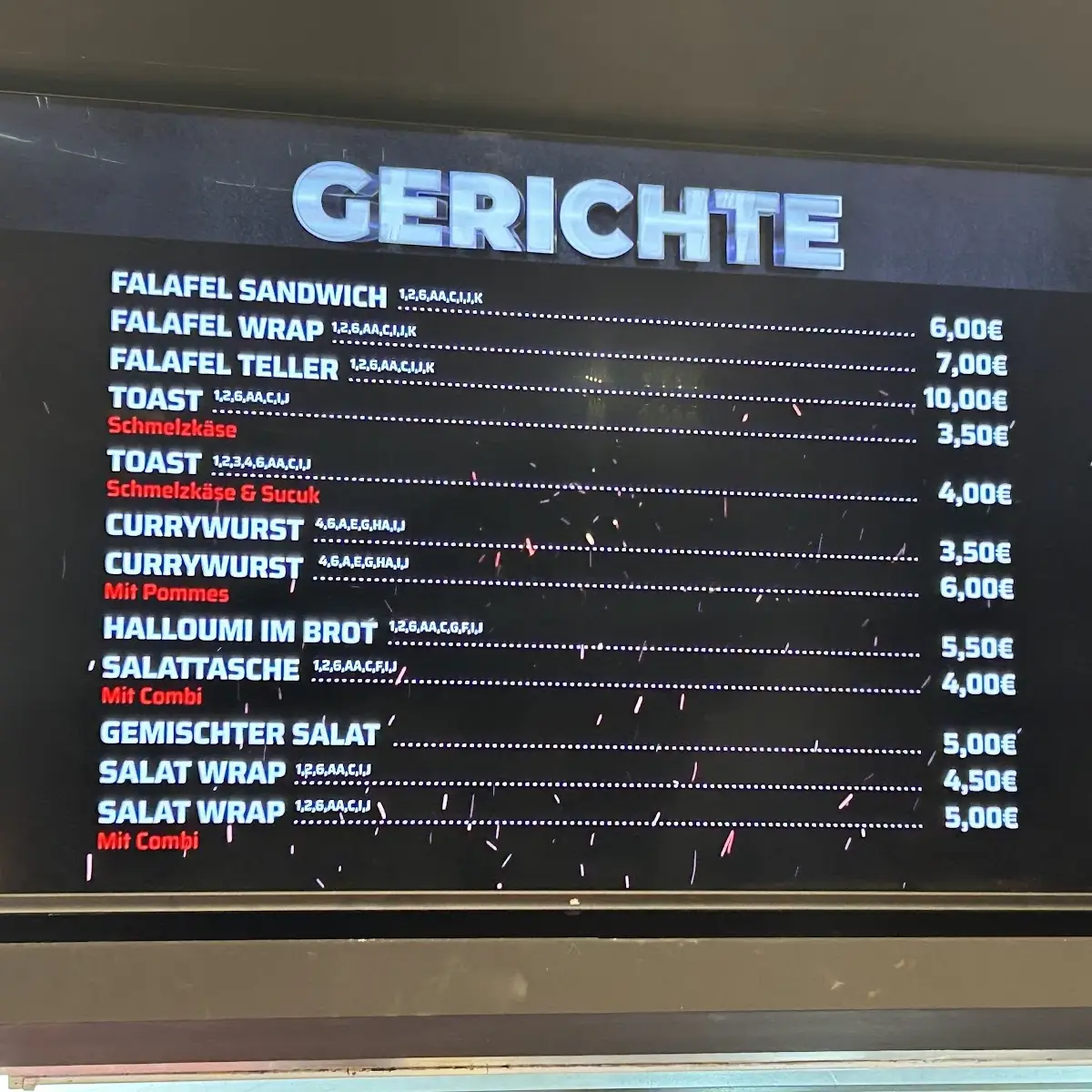 Speisekarte photo 1