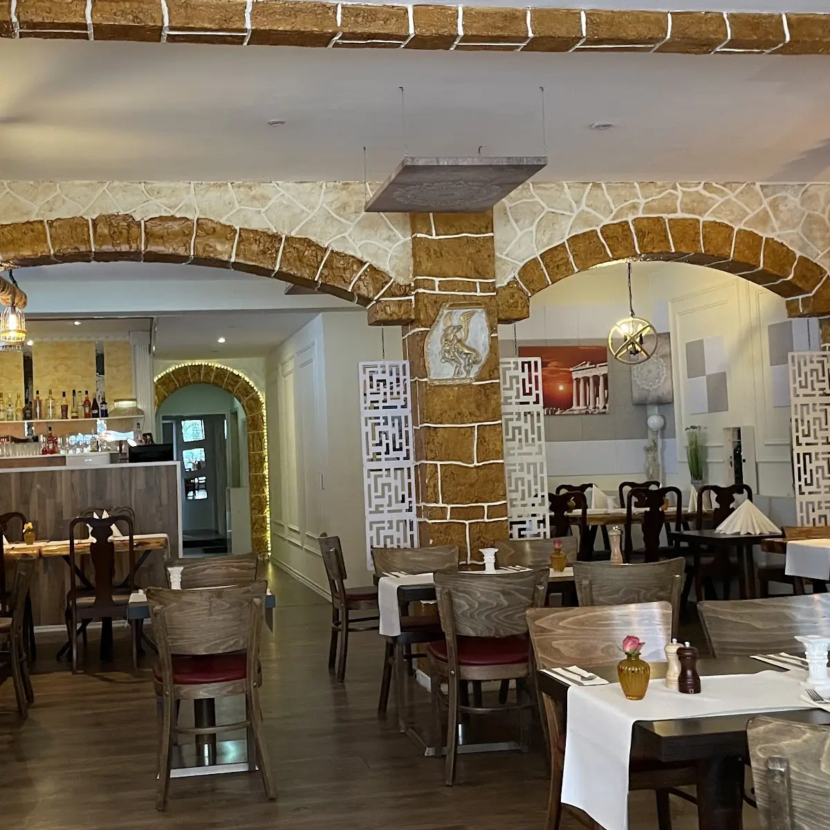 Atmosphäre, Restaurant Santorini