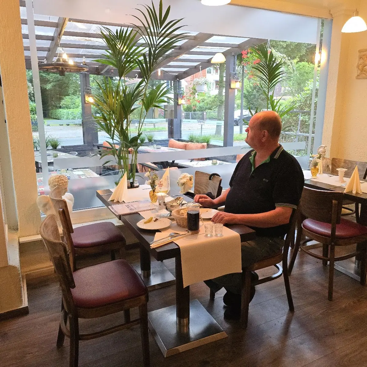 Atmosphäre, Restaurant Santorini