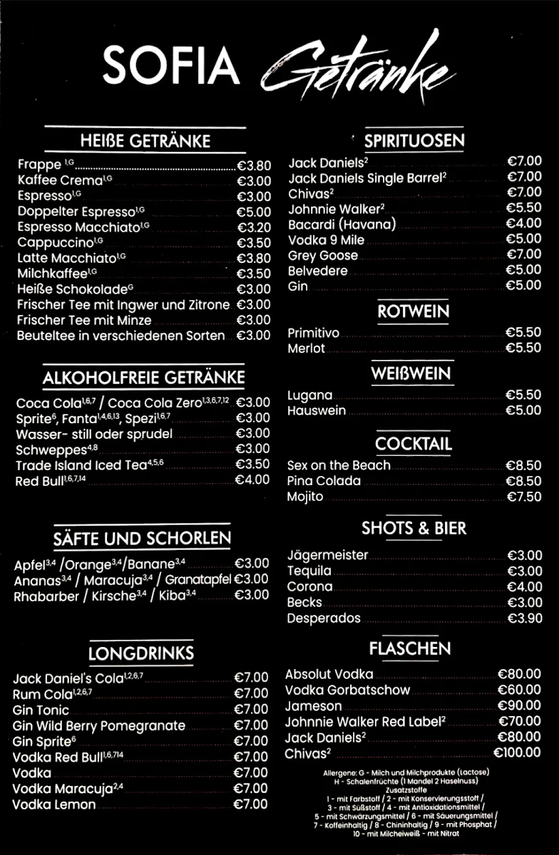 Speisekarte photo 1