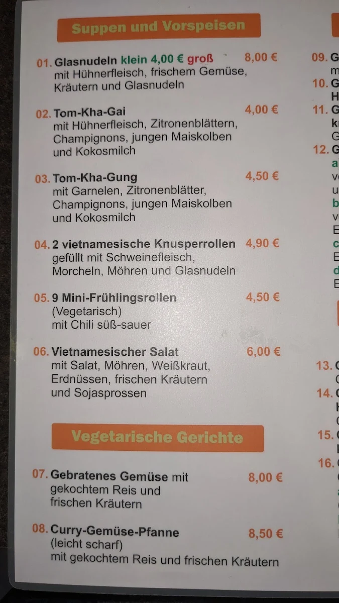 Speisekarte photo 4