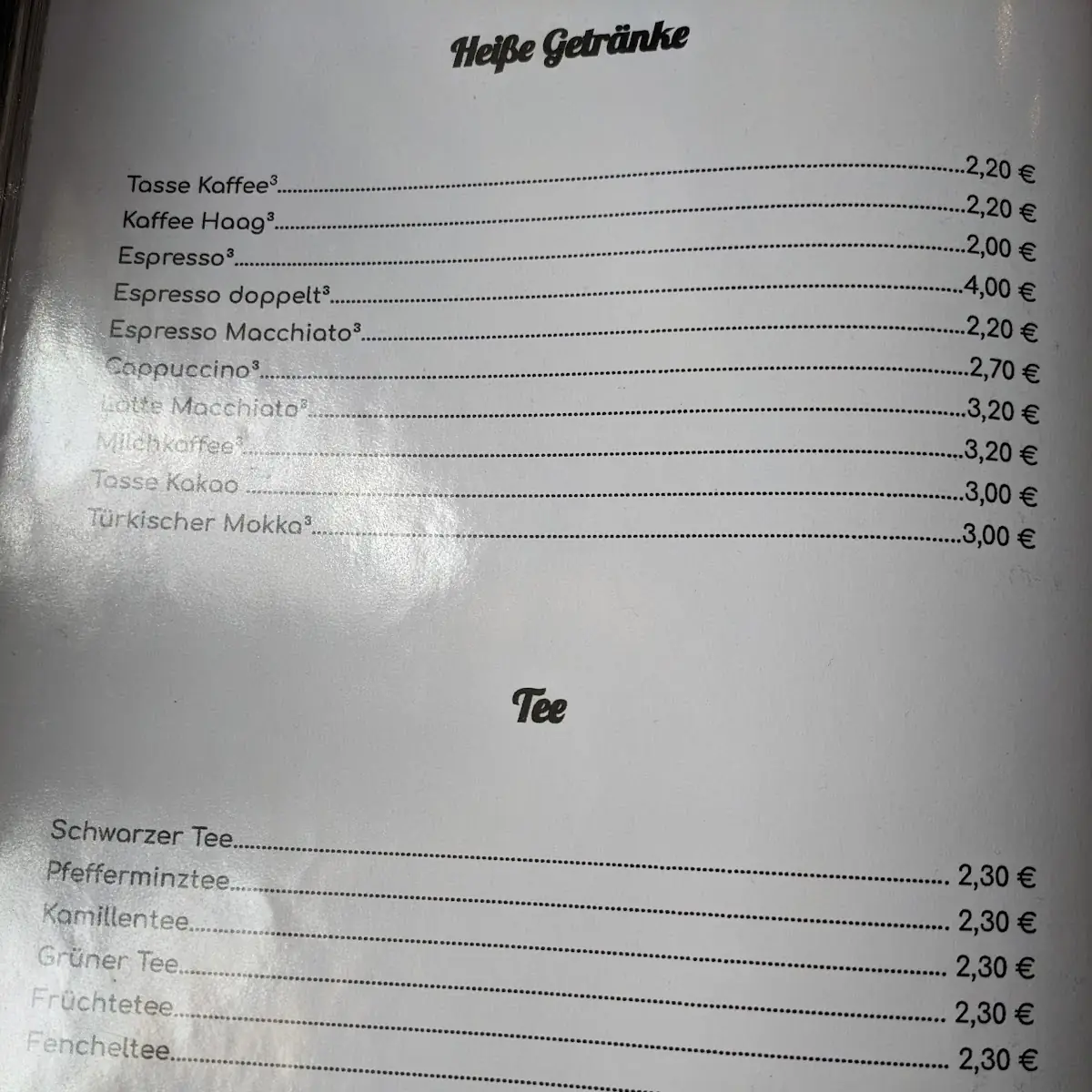 Speisekarte photo 10