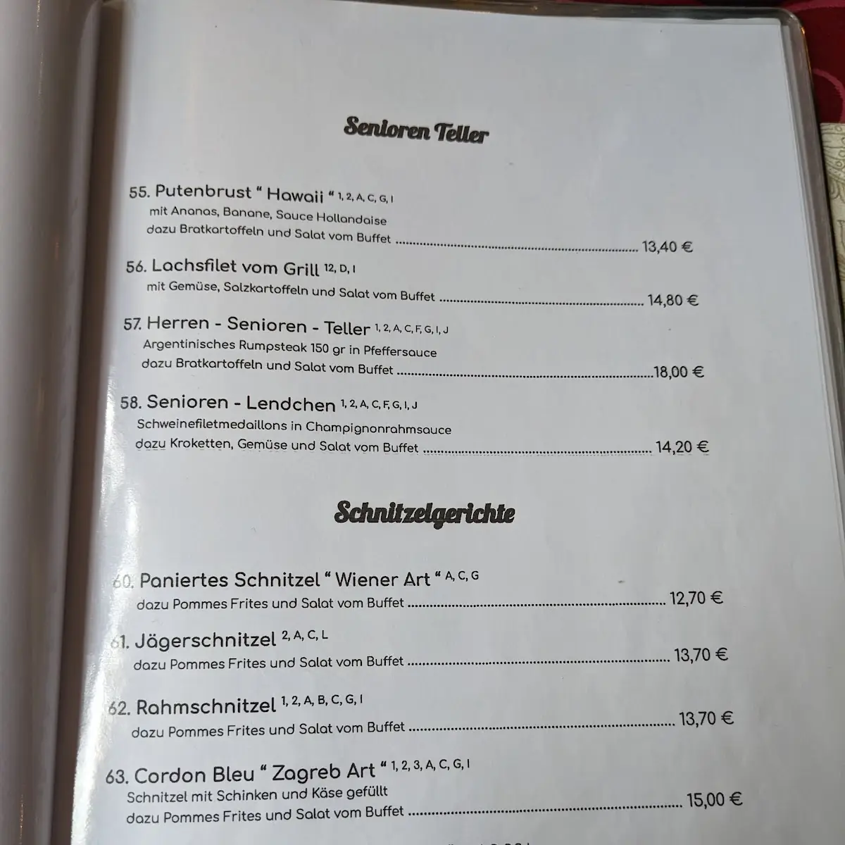 Speisekarte photo 7
