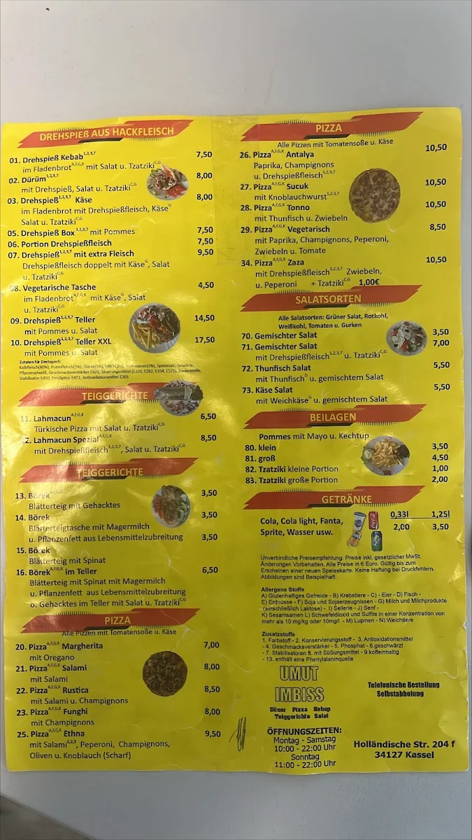 Speisekarte photo 1