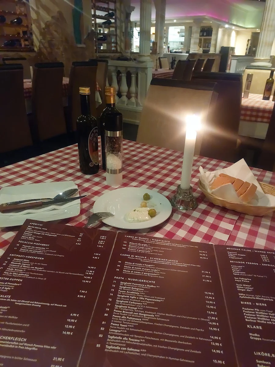 Speisekarte, Restaurant Due Fratelli