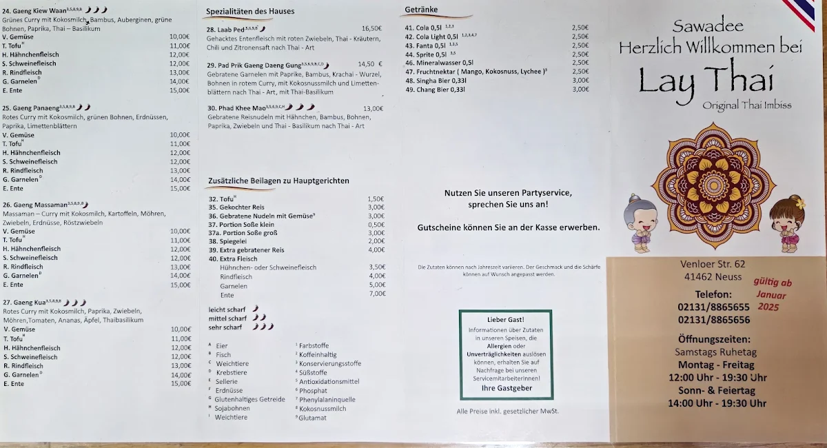 Speisekarte photo 2