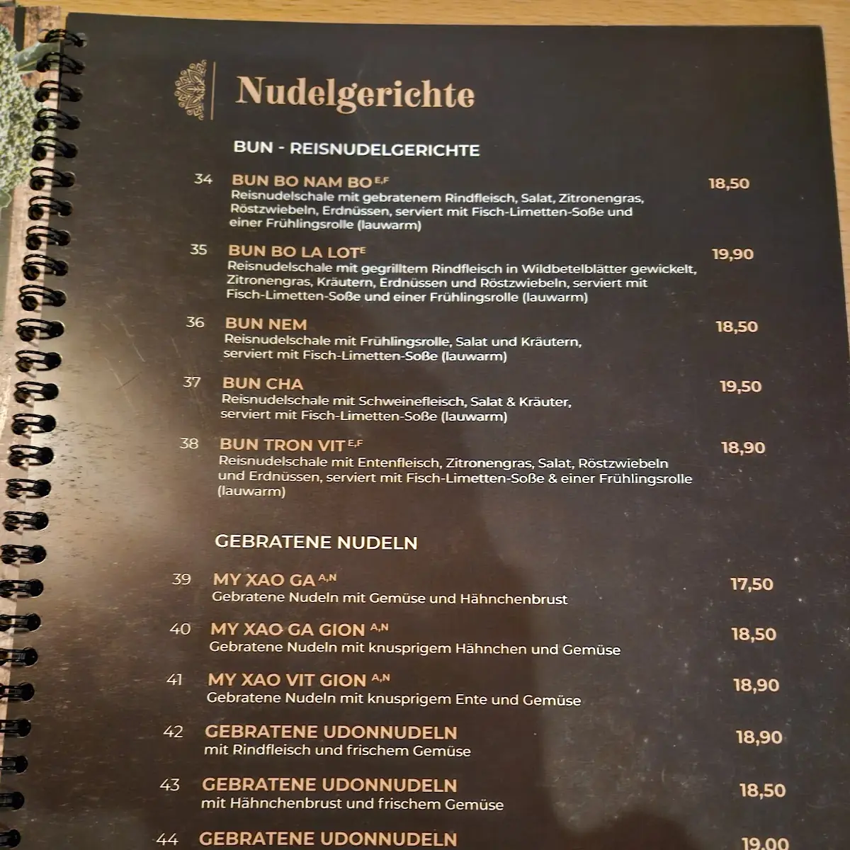 Speisekarte photo 3