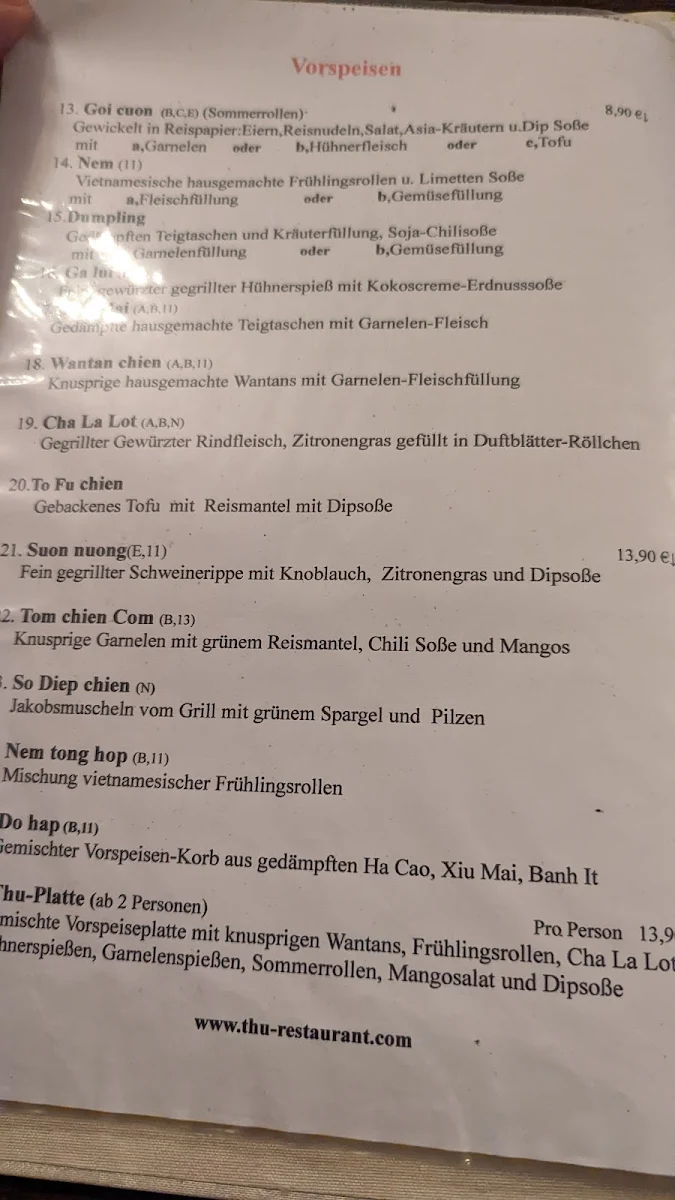 Speisekarte photo 3