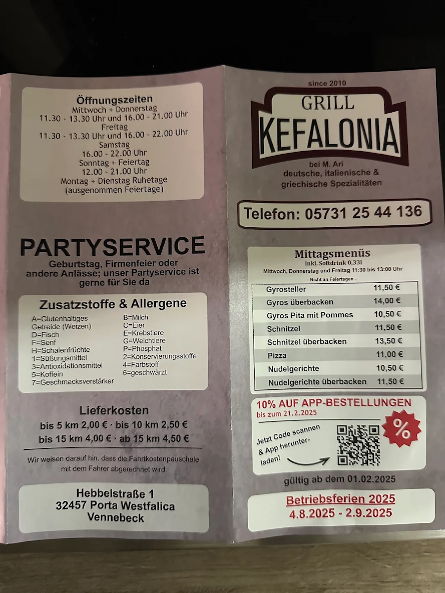 Speisekarte photo 1