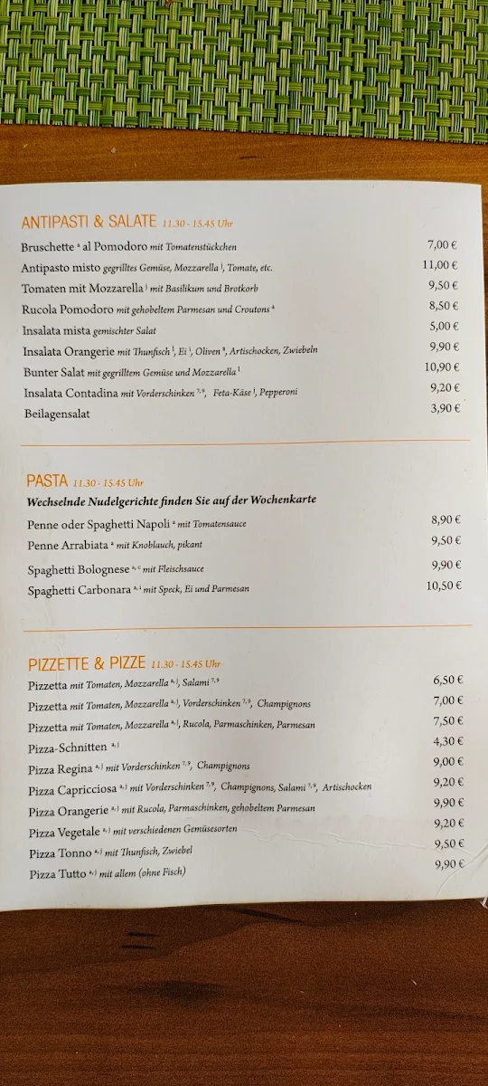 Speisekarte photo 5