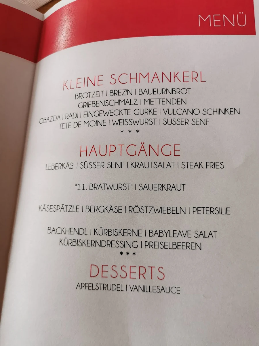 Speisekarte photo 1