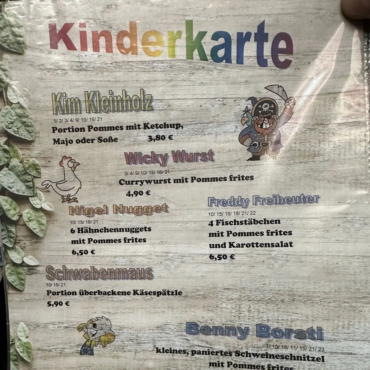 Speisekarte photo 10