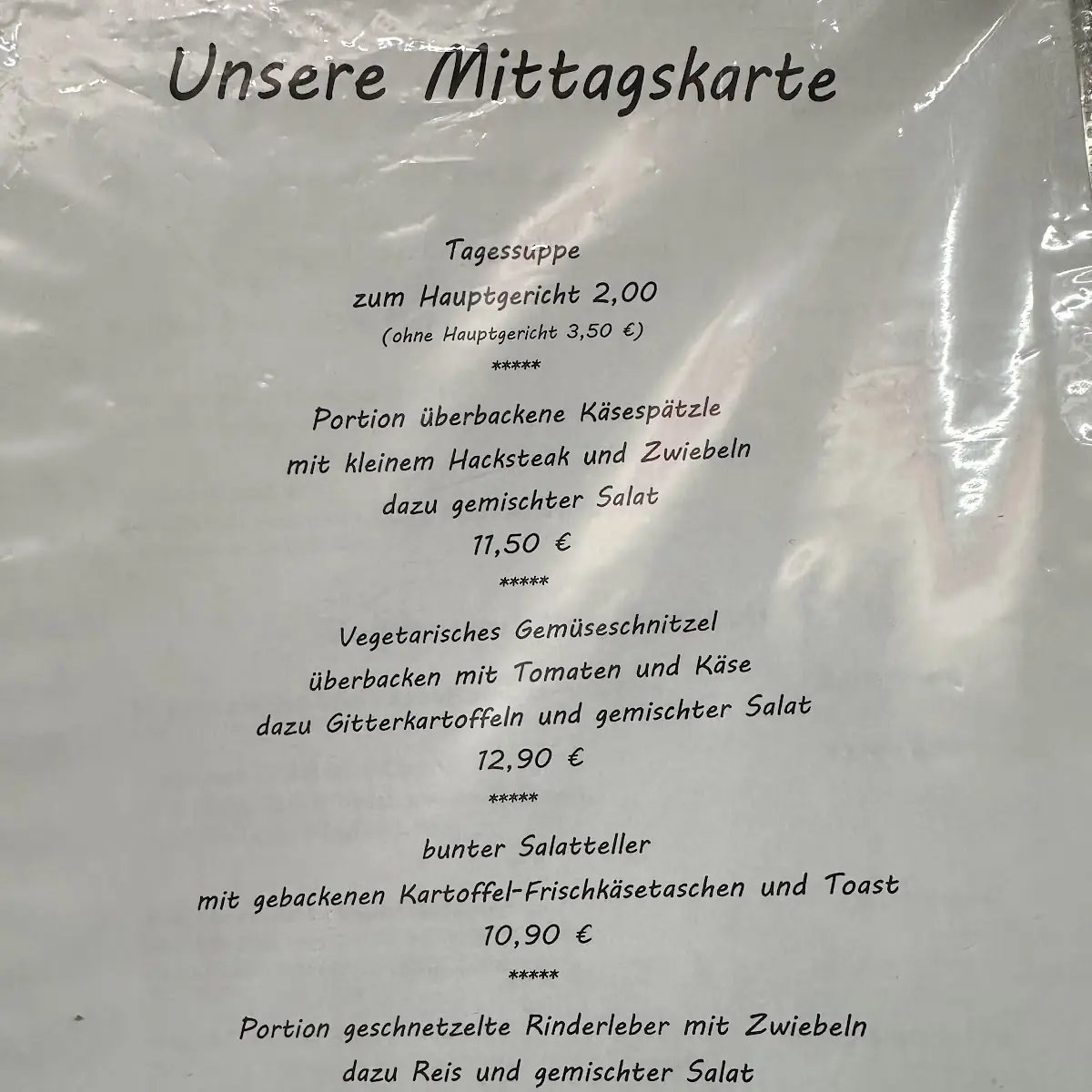 Speisekarte photo 7