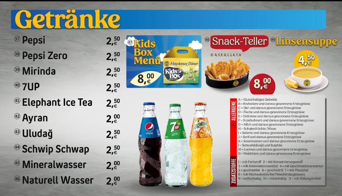 Speisekarte photo 5