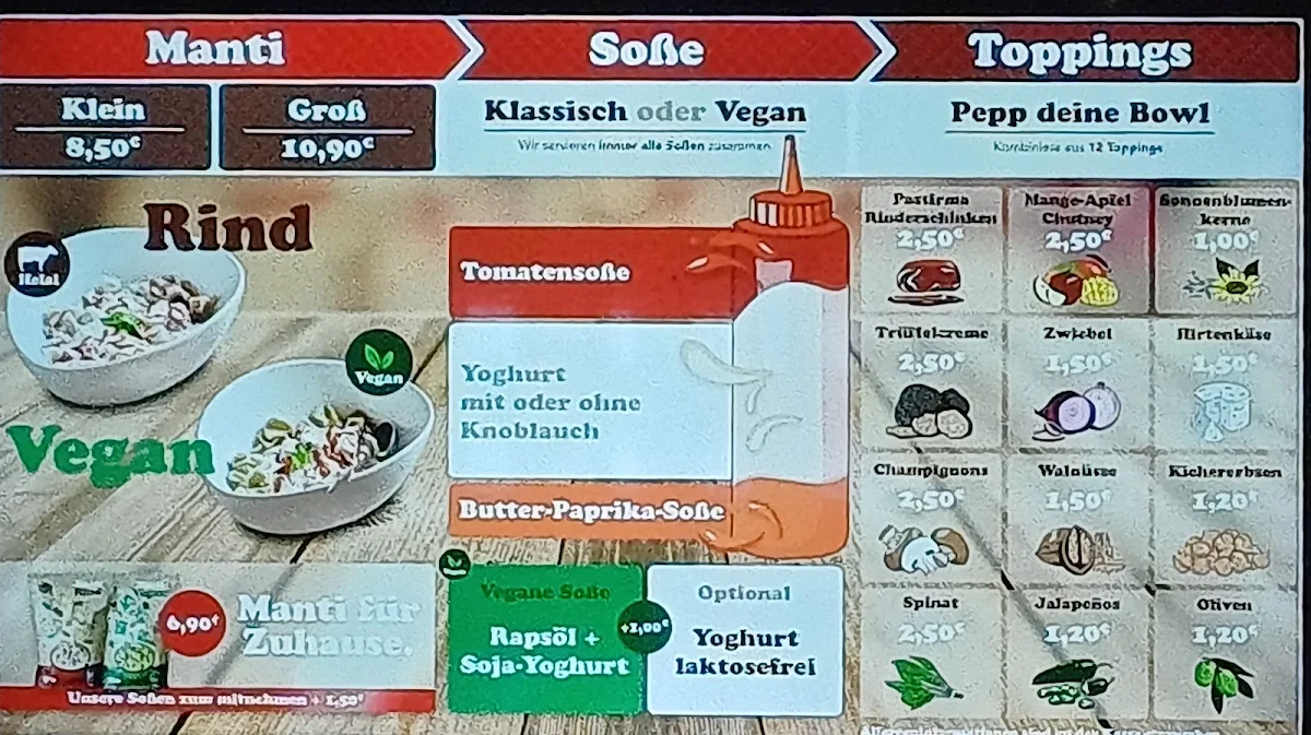 Speisekarte photo 2