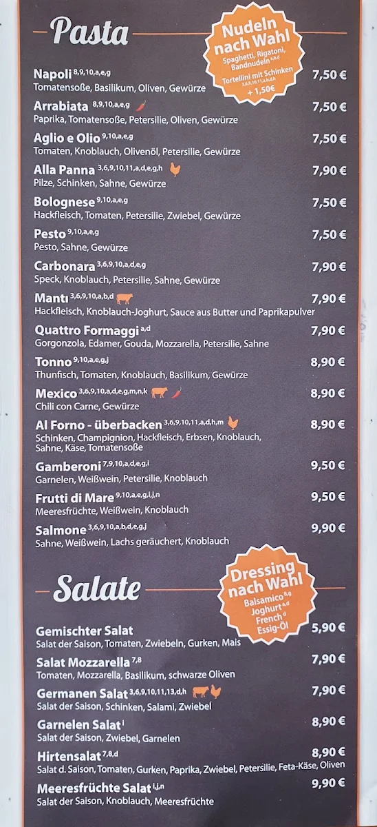 Speisekarte photo 1