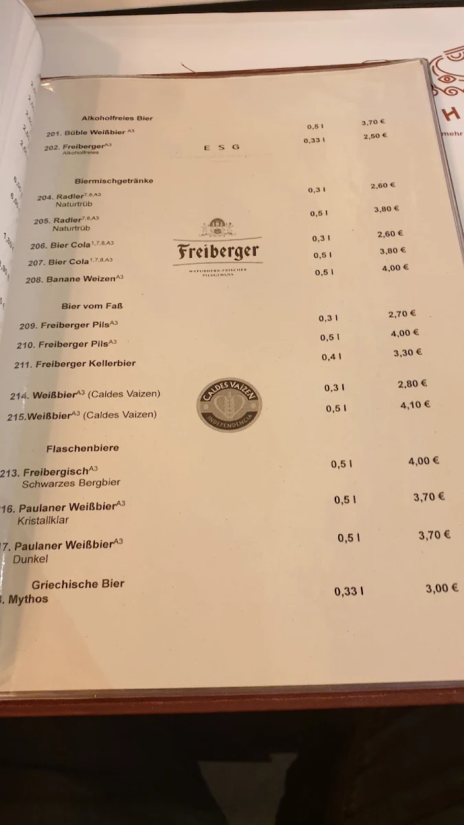 Speisekarte photo 3