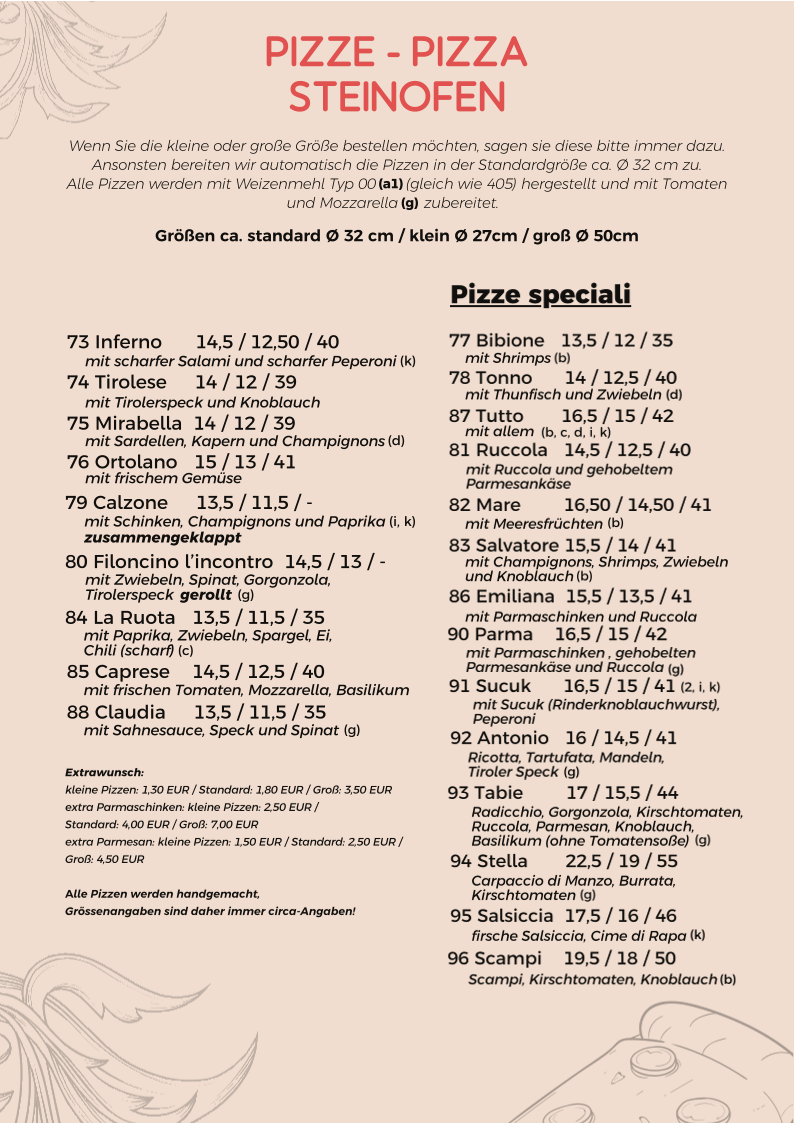 Speisekarte photo 2